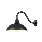Millennium Lighting LEDRWHS17-SB Satin Black Led Warehouse Shade Image 4
