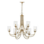 Millennium Lighting 22409-VB Vintage Brass Chandelier Ceiling Light Image 4