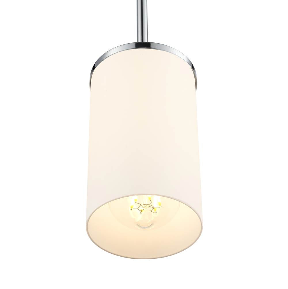 Millennium Lighting 2711WG-CH Chrome Verlana 5'' 1-light Mini Pendant - Chrome Image 6