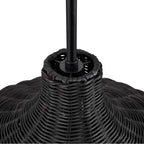 Millennium Lighting 9027-MB Matte Black Elise 24.25'' Wide 4-light Pendant - Matte Black Image 6