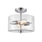 Millennium Lighting 2710-CH Chrome Semi-flush Ceiling Mount Image 3