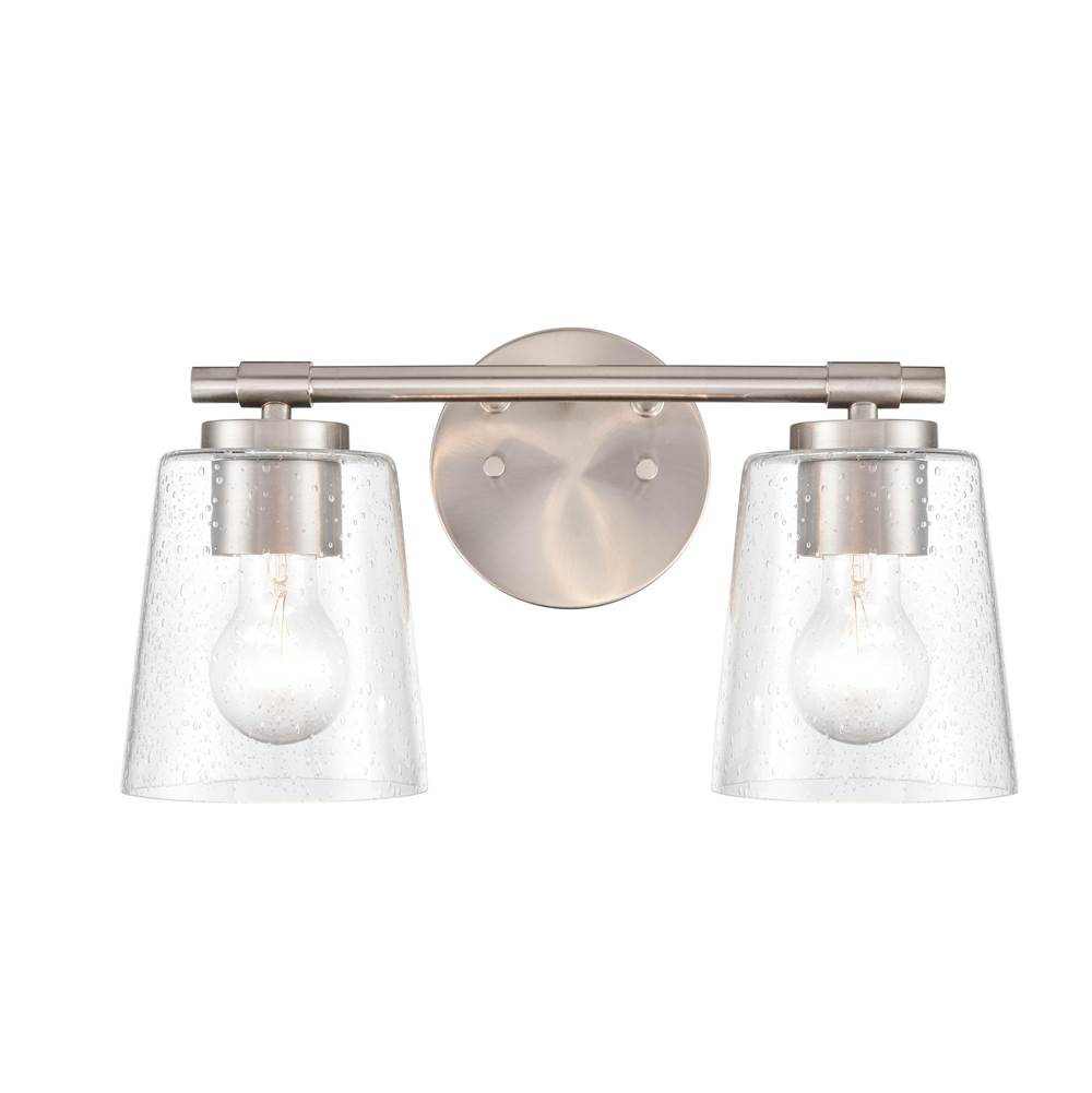 Millennium Lighting 8112-BN Brushed Nickel 2 Light Vanity Image 2