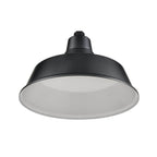 Millennium Lighting RCLWS14-SB Satin Black Classic Warehouse Shade Image 4