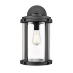 Millennium Lighting 290101-TBK Textured Black Outdoor Wall Sconce Image 1