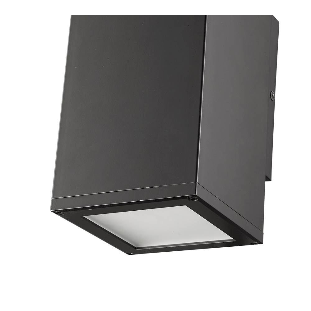 Millennium Lighting 43001-PBK Powder Coated Black Outdoor Wall Sconce Image 3