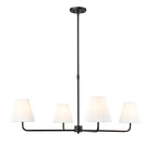 Millennium Lighting Ami 40'' Wide 4-light Chandelier - Matte Black