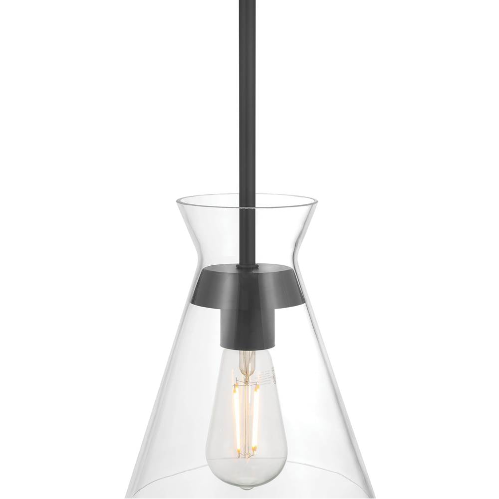 Millennium Lighting 69001-MB Matte Black Amarella 7'' Wide 1-light Mini Pendant Image 6