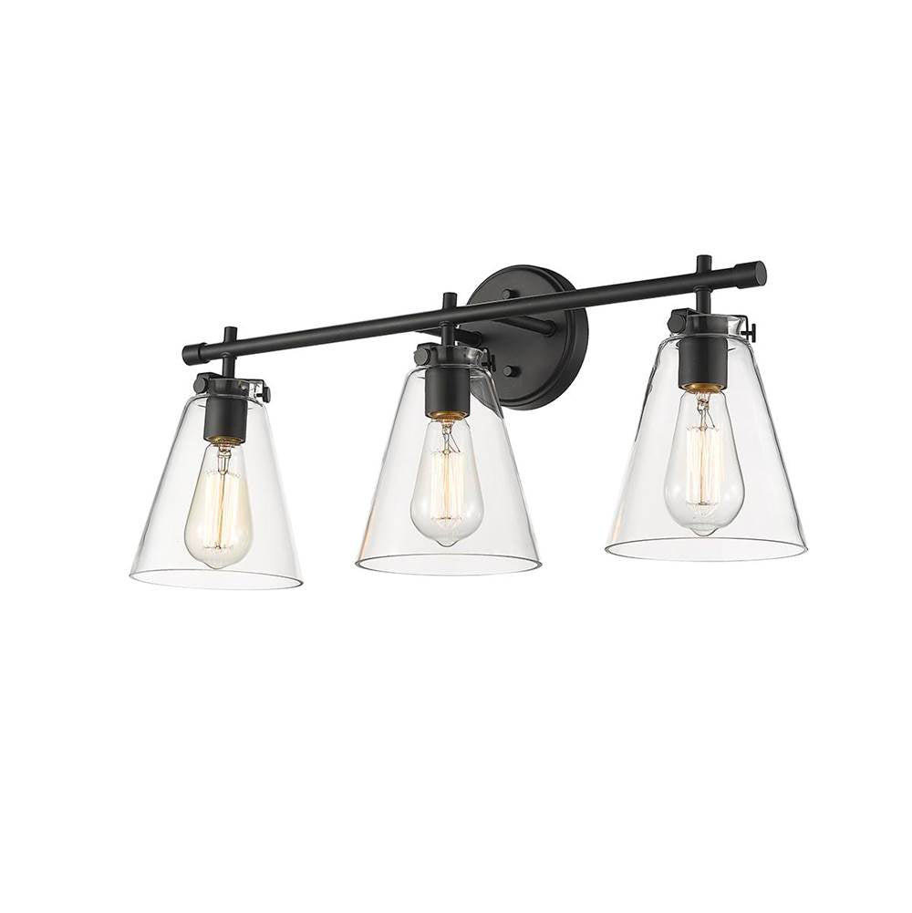 Millennium Lighting 8123-MB Matte Black Vanity Image 3