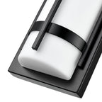 Millennium Lighting 76001-PBK Powder Coated Black Outdoor Wall Sconce Led Image 3