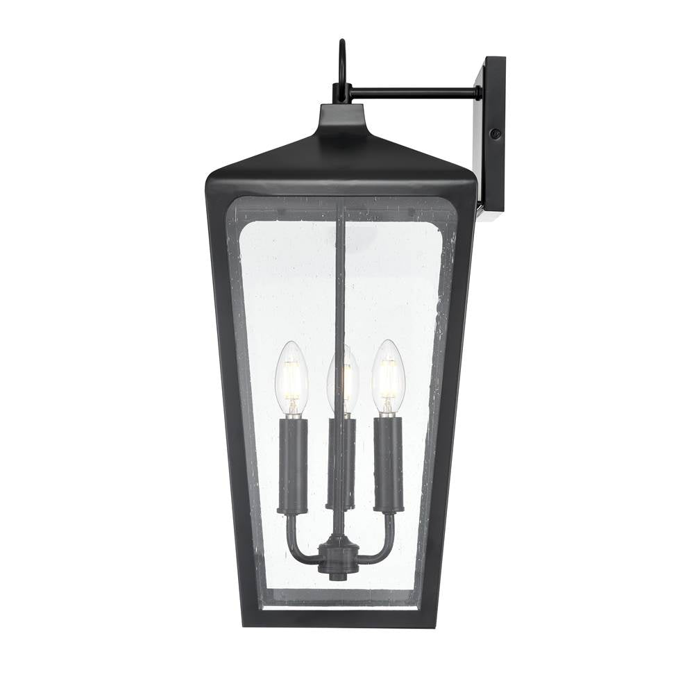 Millennium Lighting 7923-PBK Powder Coated Black Outdoor Wall Sconce Image 5