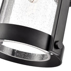 Millennium Lighting 199601-PBK Powder Coated Black Luxio 20'' High 1-light Outdoor Wall Sconce - Powder Coated Black Image 5
