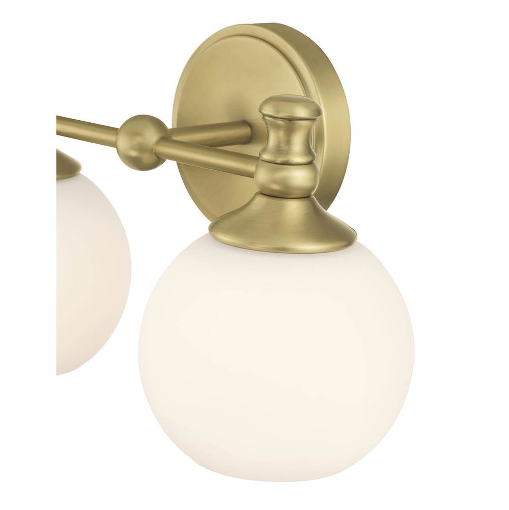 Millennium Lighting 201102-VB Vintage Brass Orlisse 14.75'' Wide 2-light Vanity Image 5
