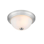 Millennium Lighting 4901-BN Brushed Nickel Flushmount Ceiling Light Image 1