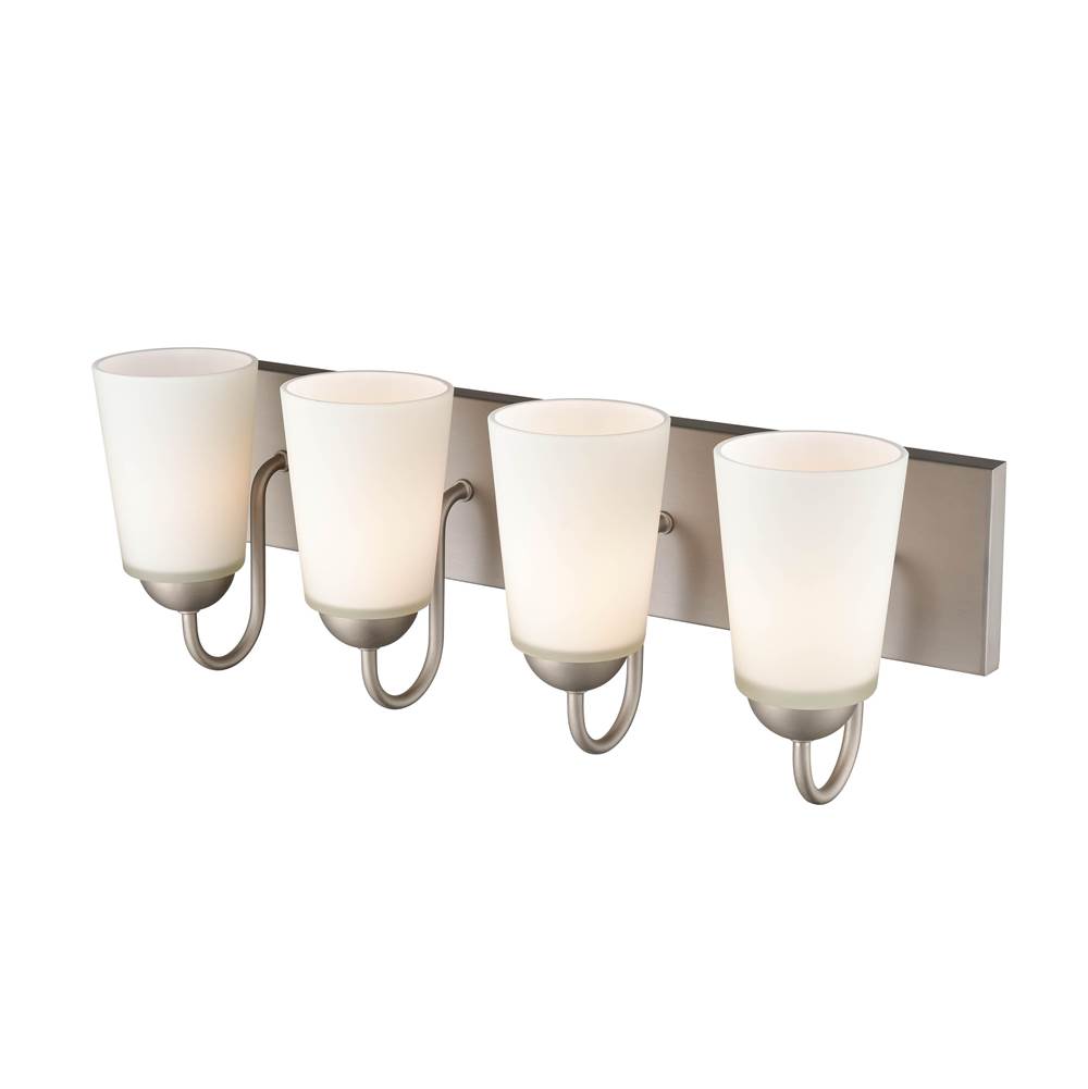 Millennium Lighting 9814-SN Satin Nickel 4 Light Vanity Image 2