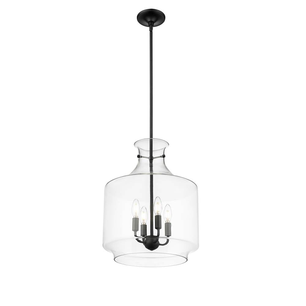 Millennium Lighting 22804-MB Matte Black Pendant Light Image 5