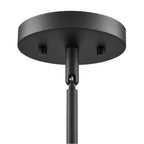 Millennium Lighting 214001-MB Matte Black Laphia 5'' Wide 1-light Pendant - Matte Black Image 4