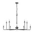 Millennium Lighting 12510-MB Matte Black Chandelier Ceiling Light Image 1