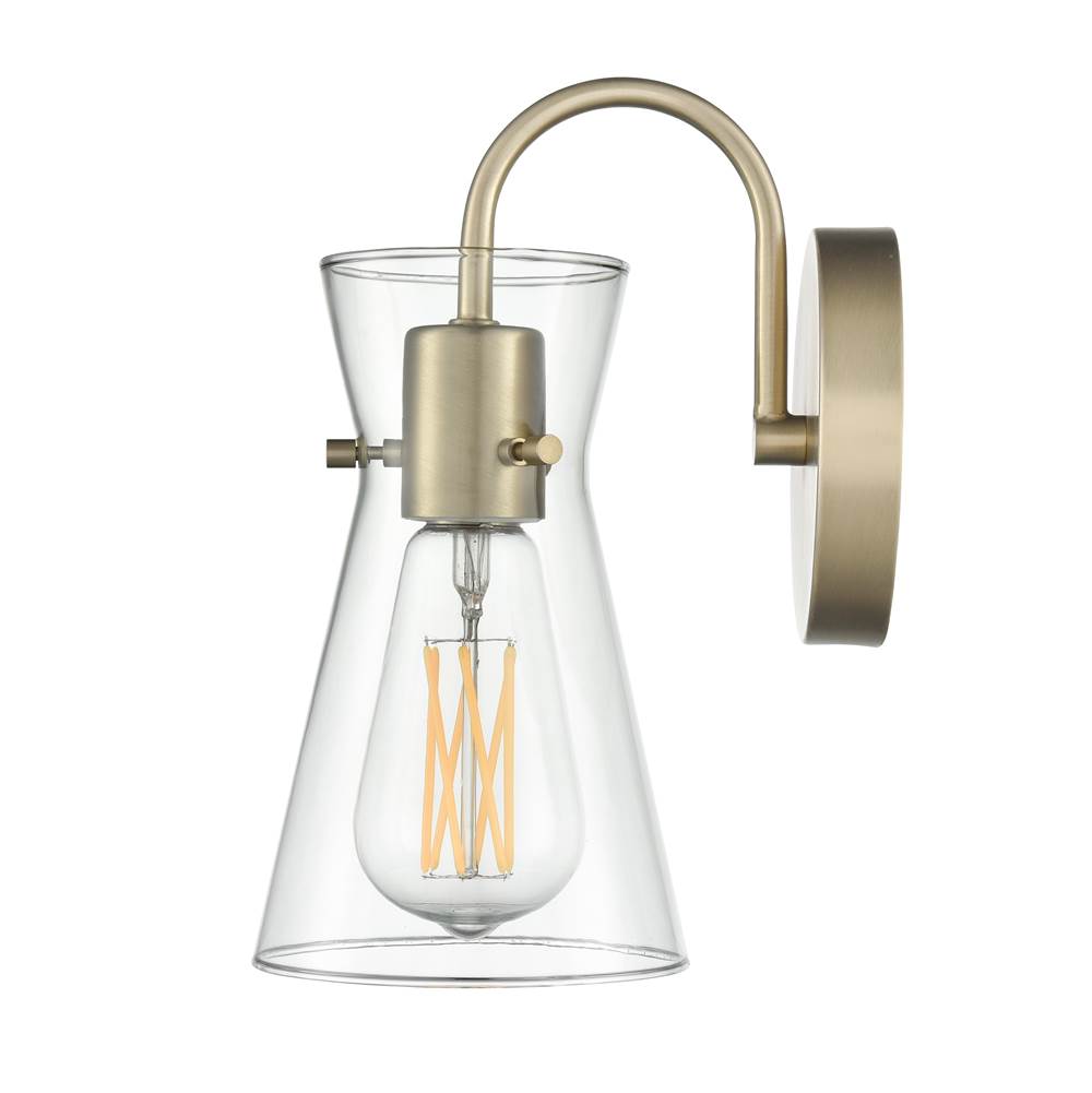 Millennium Lighting 21001-MG Modern Gold Camellia 4.75'' Wide 1-light Vanity - Modern Gold Image 6