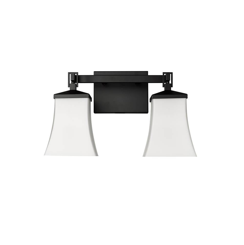 Millennium Lighting 10202-MB Matte Black Vanity Image 1