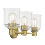 Millennium Lighting 202103-VB Vintage Brass Vessair 22.5'' Wide 3-light Vanity Image 7