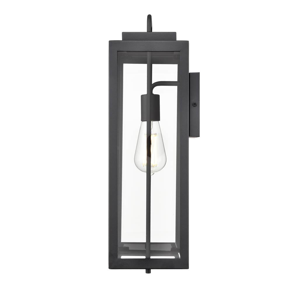 Millennium Lighting 260101-TBK Textured Black Outdoor Wall Sconce Image 4