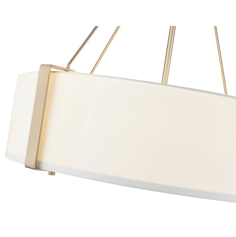 Millennium Lighting 28203-MG/WH Modern Gold,White Pendant Light Image 4