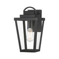 Millennium Lighting 68101-PBK Powder Coated Black Brenwick 13'' High 1-light Outdoor Lantern Image 1