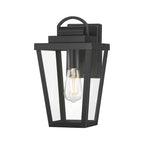 Millennium Lighting 68101-PBK Powder Coated Black Brenwick 13'' High 1-light Outdoor Lantern Image 1