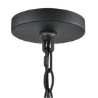 Millennium Lighting 91804-TBK Textured Black Hylena 15'' Wide 4-light Pendant - Textured Black Image 4