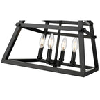 Millennium Lighting 19304-MB Matte Black Tellsa 16'' Wide 4-light Pendant - Matte Black Image 5