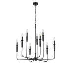 Millennium Lighting 29309-MB Matte Black Chandelier Ceiling Light Image 5