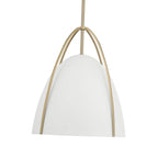 Millennium Lighting 69201-MW/MG Matte White Pomelle  13.75'' Wide 1-light Pendant Image 5