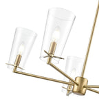 Millennium Lighting 217005-VB Vintage Brass Maccan 31'' Wide 5-light Chandelier - Vintage Brass Image 4