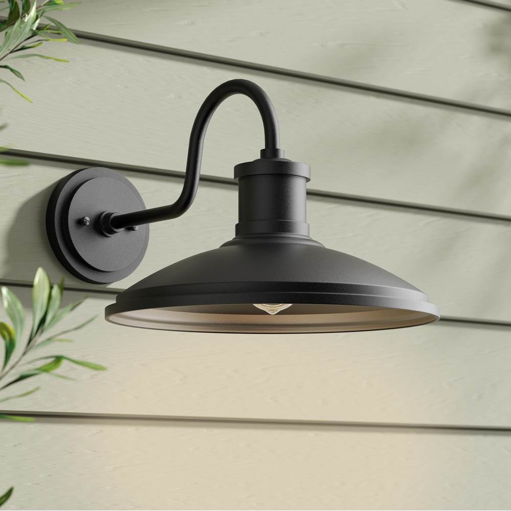 Millennium Lighting 81301-TBK Textured Black Calhoun 10.5'' High 1-light Outdoor Wall Sconce - Textured Black Image 3