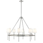 Millennium Lighting Adorra 40'' Wide 8-light Chandelier - Matte Black