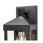 Millennium Lighting 22901-PBK Powder Coated Black Yates 13.75'' High 1-light Outdoor Wall Sconce - Powder Coated Black Image 5