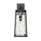 Millennium Lighting 10611-PBK Powder Coated Black Outdoor Wall Sconce Image 1