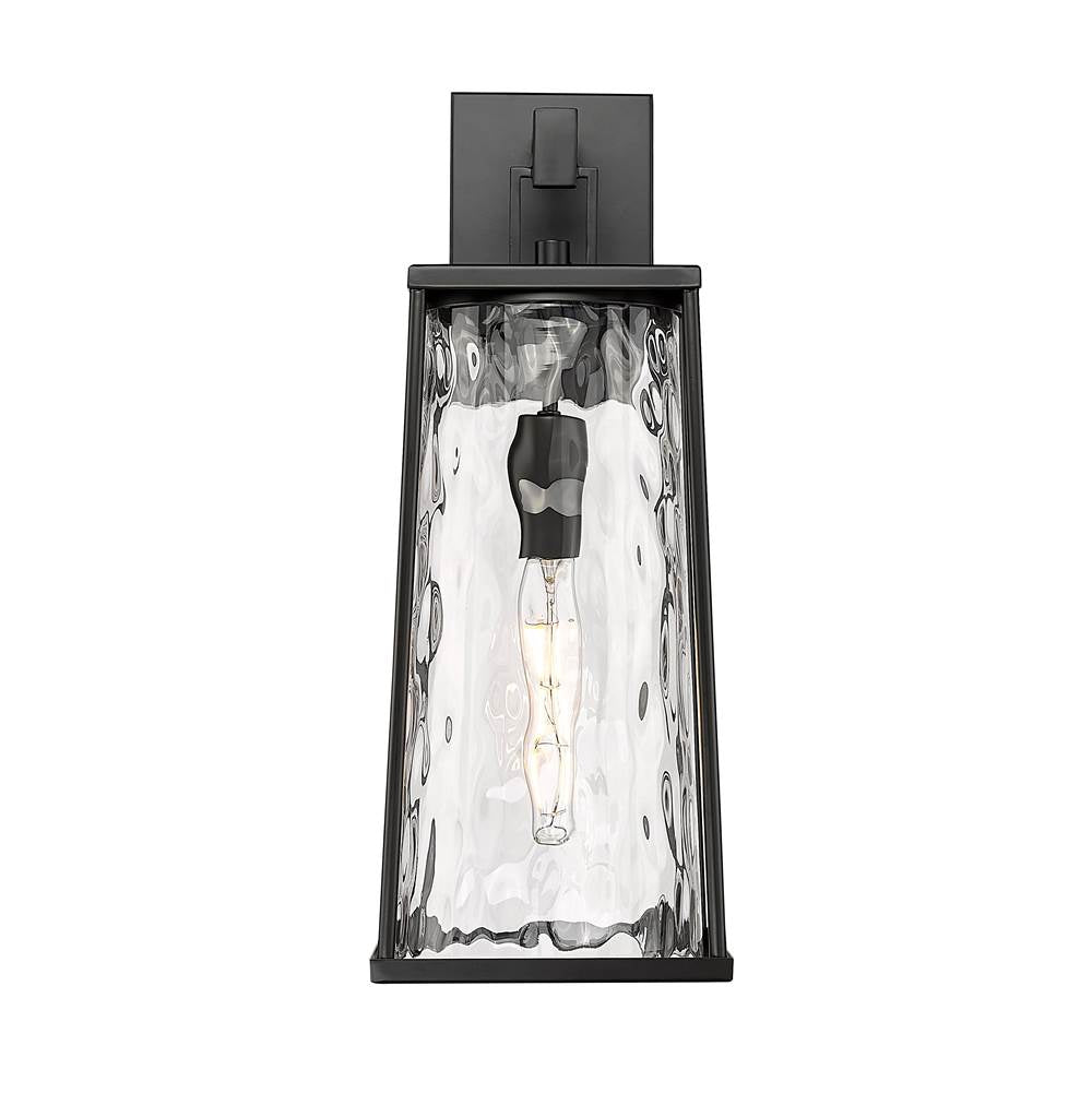 Millennium Lighting 10611-PBK Powder Coated Black Outdoor Wall Sconce Image 1