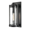 Millennium Lighting 192301-PBK Powder Coated Black Braselton 23.75'' High 1-light Outdoor Wall Sconce - Powder Coated Black Image 1