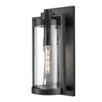 Millennium Lighting 192301-PBK Powder Coated Black Braselton 23.75'' High 1-light Outdoor Wall Sconce - Powder Coated Black Image 1