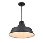 Millennium Lighting RCLWC17-SB Satin Black Cord Hung Classic Warehouse Image 6