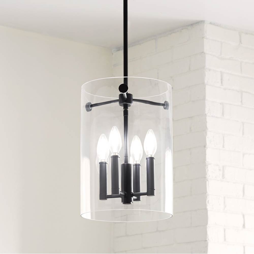 Millennium Lighting 55301-MB Matte Black Pendant Light Image 4