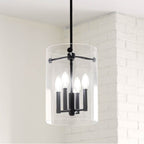 Millennium Lighting 55301-MB Matte Black Pendant Light Image 4