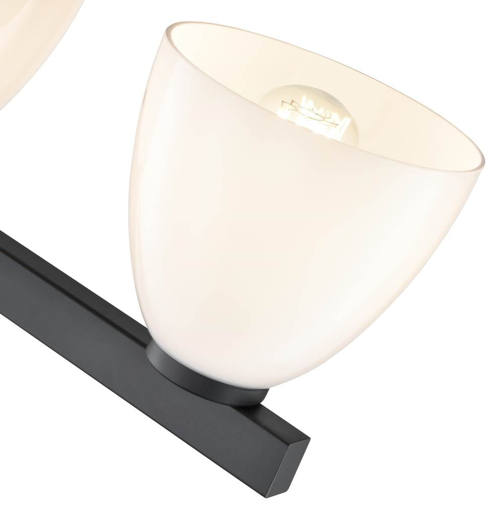 Millennium Lighting 49004-MB Matte Black Apria 33'' Wide 4-light Vanity - Matte Black Image 5