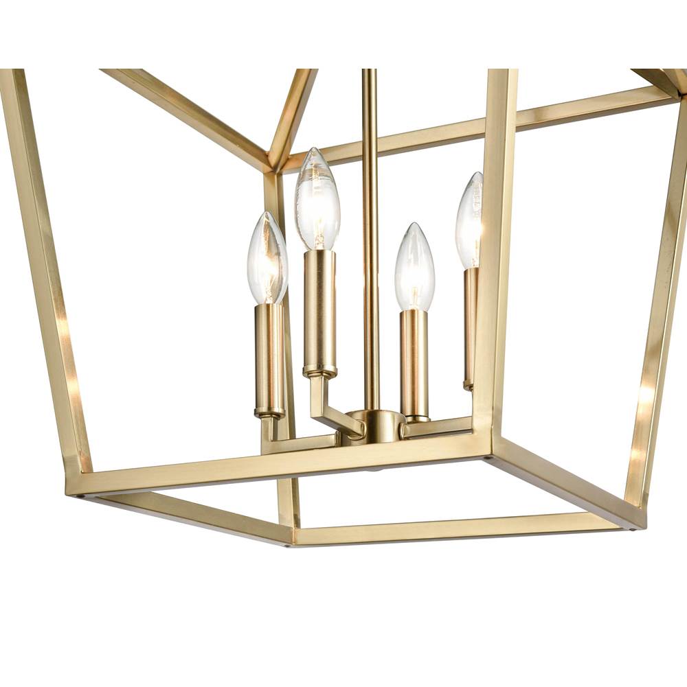 Millennium Lighting 3244-MG Modern Gold Pendant Light Image 2
