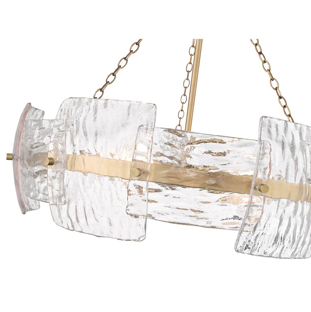 Millennium Lighting 199904-VB Vintage Brass Sinclara 24.75'' Wide 4-light Pendant - Vintage Brass Image 5