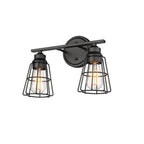 Millennium Lighting 3382-MB Matte Black Vanity Image 3