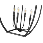 Millennium Lighting 13804-MB Matte Black Pendant Light Image 4