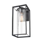 Millennium Lighting 4561-PBK Powder Coat Black Outdoor Wall Sconce Image 2