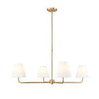 Millennium Lighting Ami 40'' Wide 4-light Chandelier - Matte Black